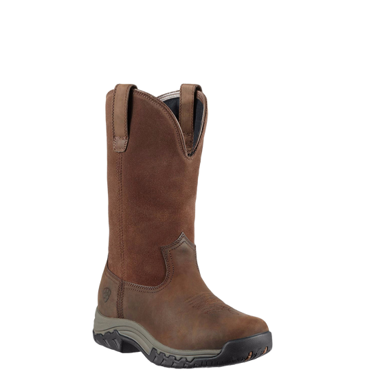 Ariat Ladies Terrain Pull On H2O Brown Waterproof Boot 10011845