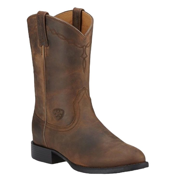 Ariat® Ladies Heritage Roper Distressed Brown Boot 10000797