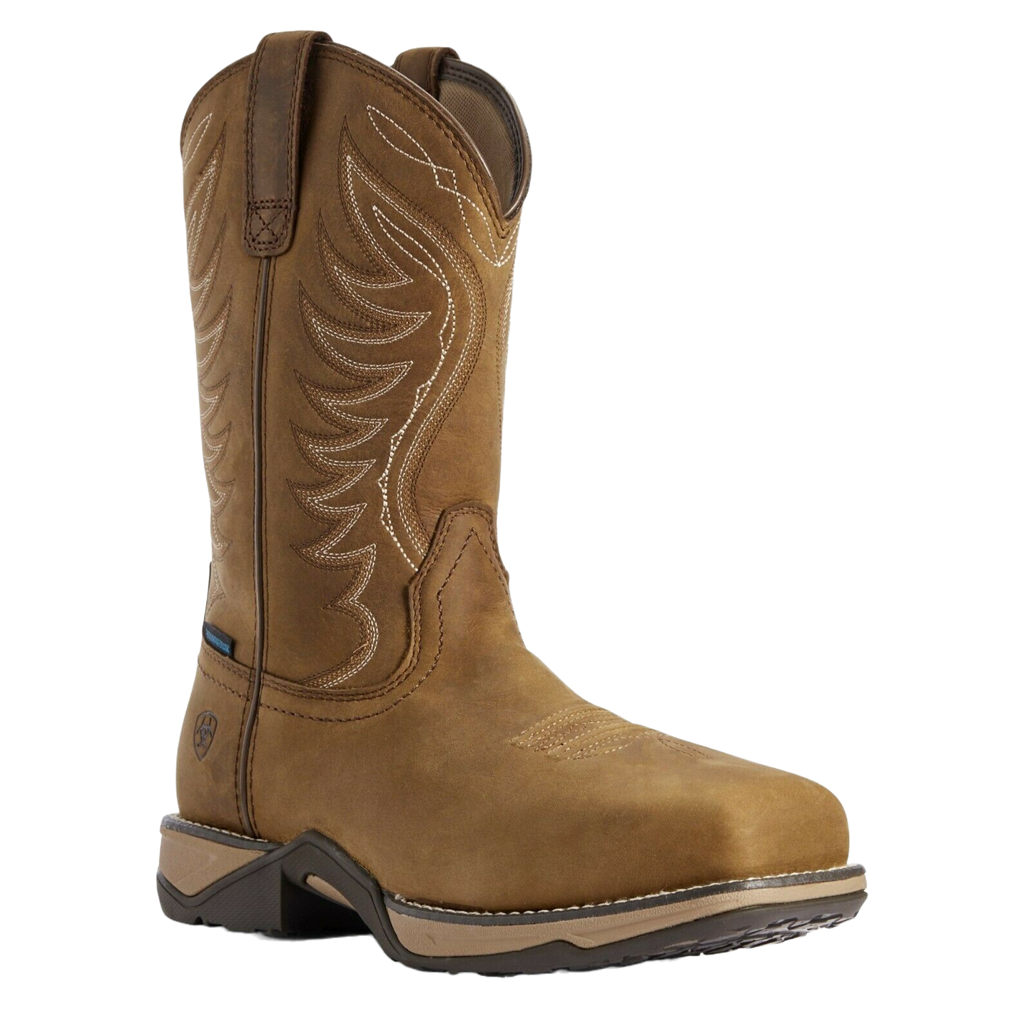 Ariat® Ladies Distressed Brown Anthem Composite Toe H2O Boots 10031664