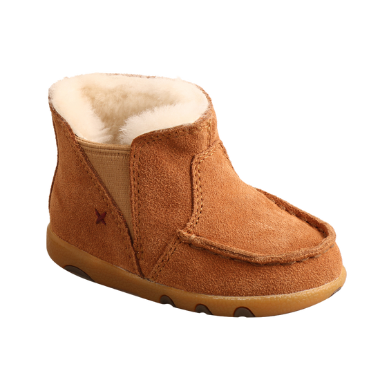 Twisted X® Infant Chukka Driving Moc Tan Slip On Shoes ICA0021