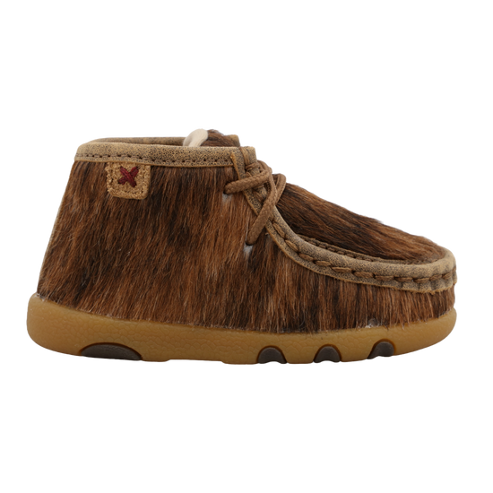 Twisted X Infant Light Brindle Chukka Driving Moc Shoes ICA0015