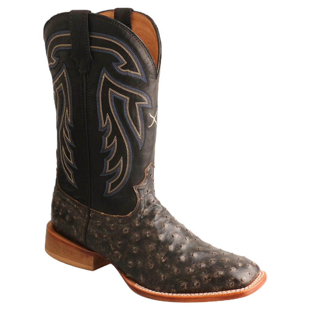 Twisted X® Men's 11" Ruff Stock Black  Boots MRSL045