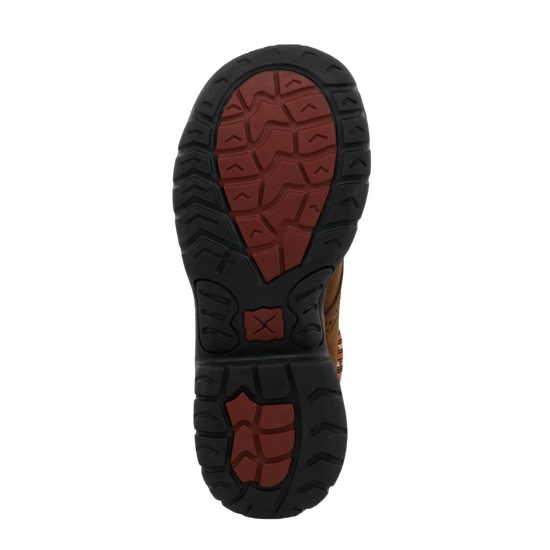 Twisted X® Ladies 4" All Around Work Brown & Multi Boots WAL0008