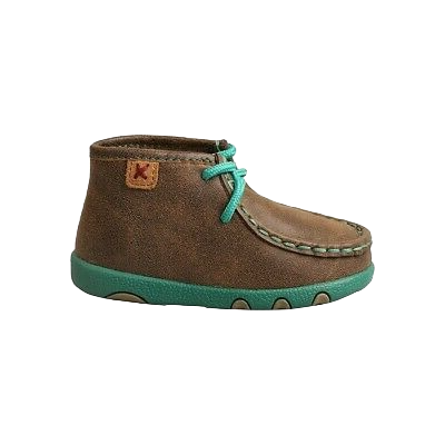 Twisted X Infant Bomber/ Turquoise Chukka Driving Moc ICA0008