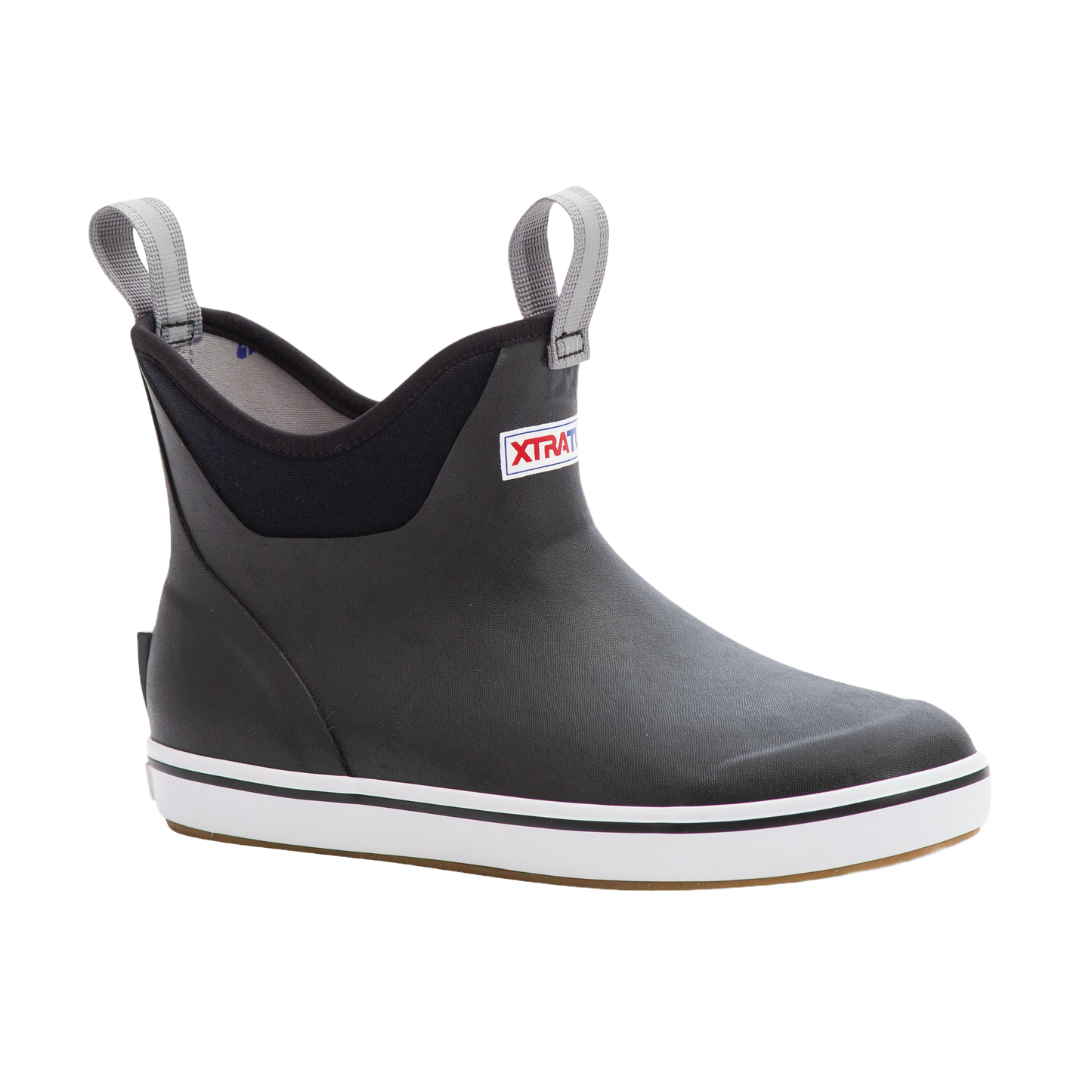 XTRATUF Ladies Black Waterproof Ankle Deck Boots XWAB000