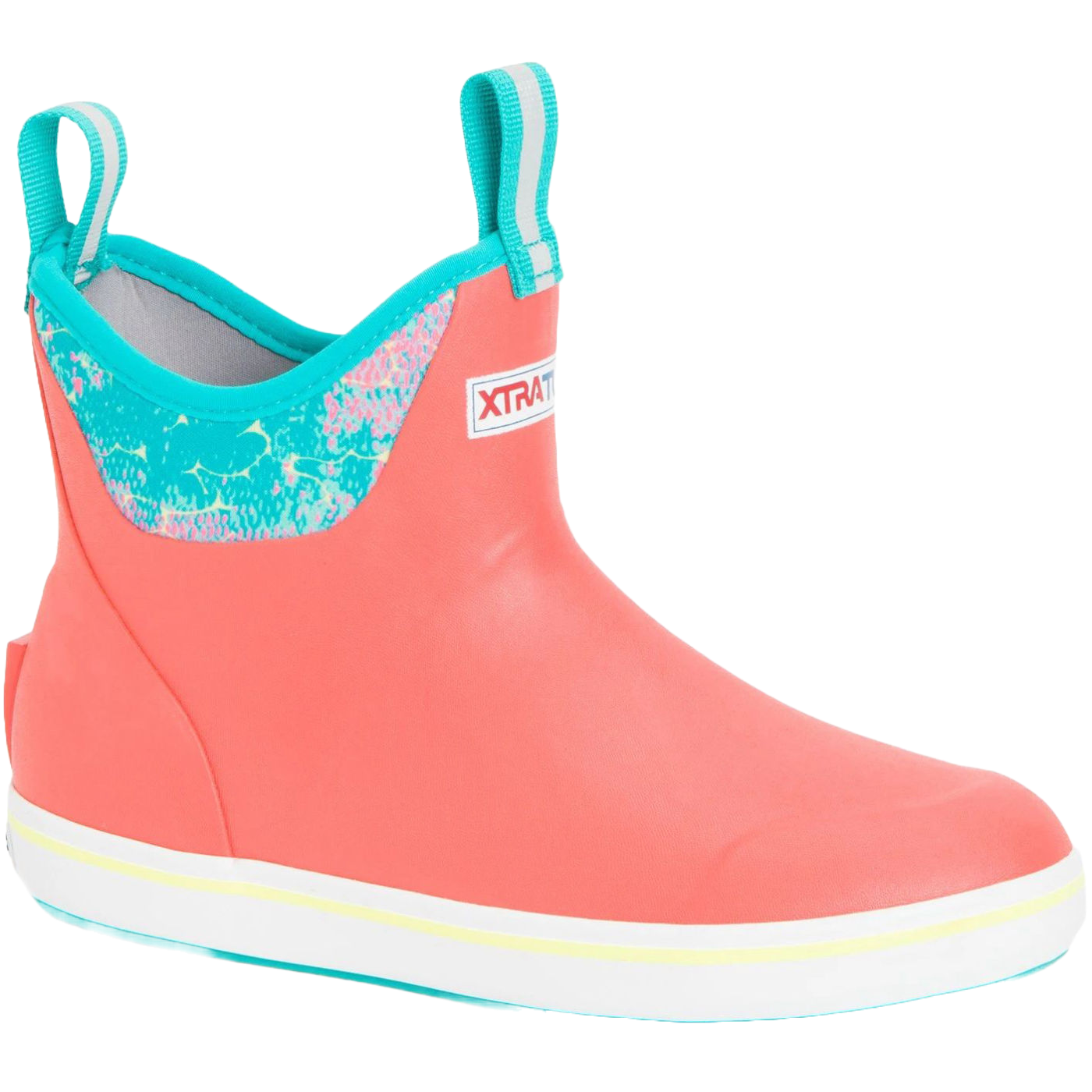XTRATUF Ladies Coral Ankle Deck Boots XWAB-4CH