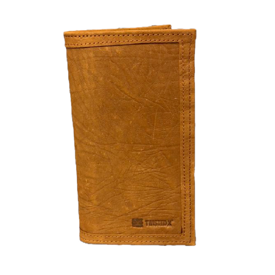 Twisted X Mens Pebbled Brown Leather Rodeo Wallet XWW-17