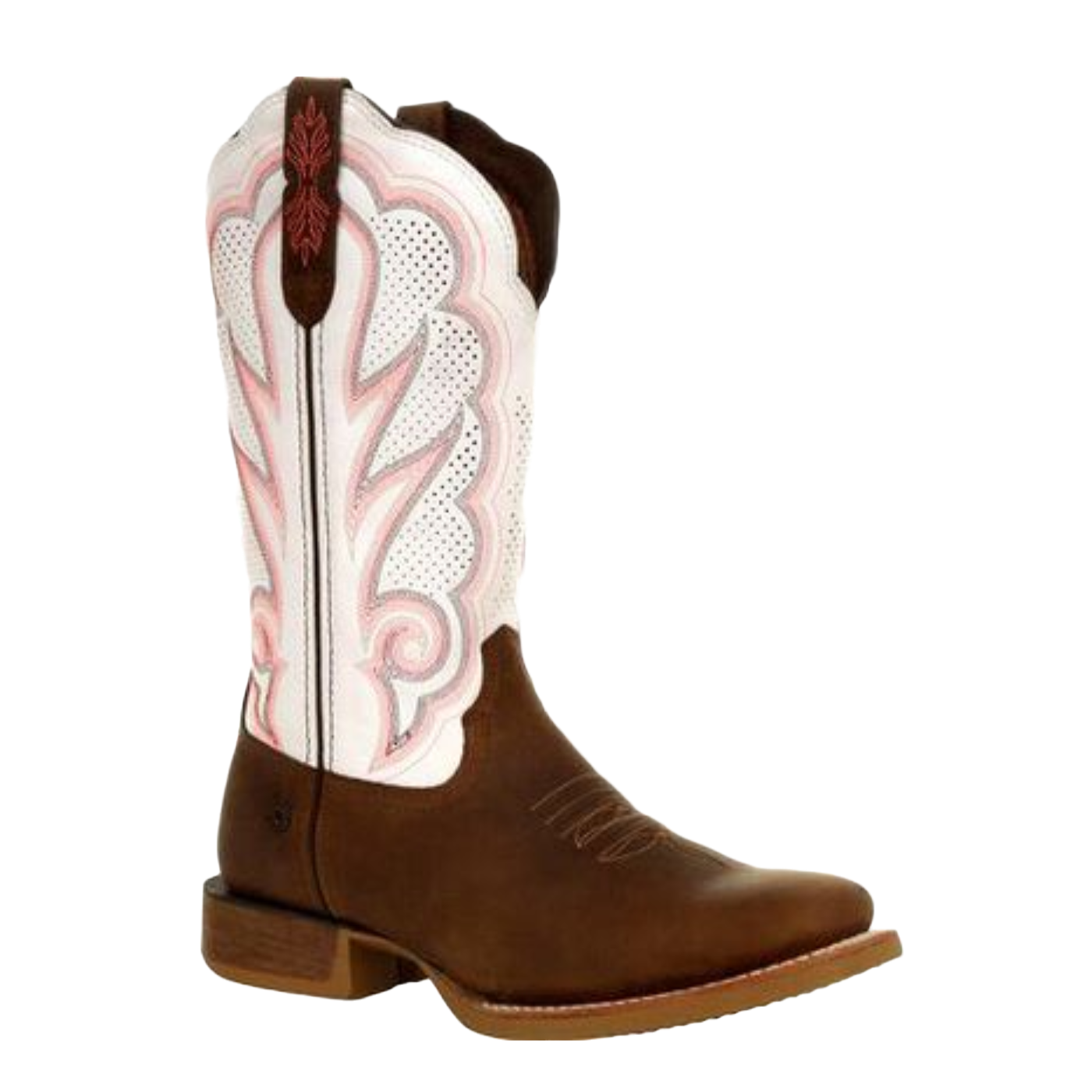 Durango® Ladies Rebel PRO™ Trail Brown & White Western Boot DRD0392