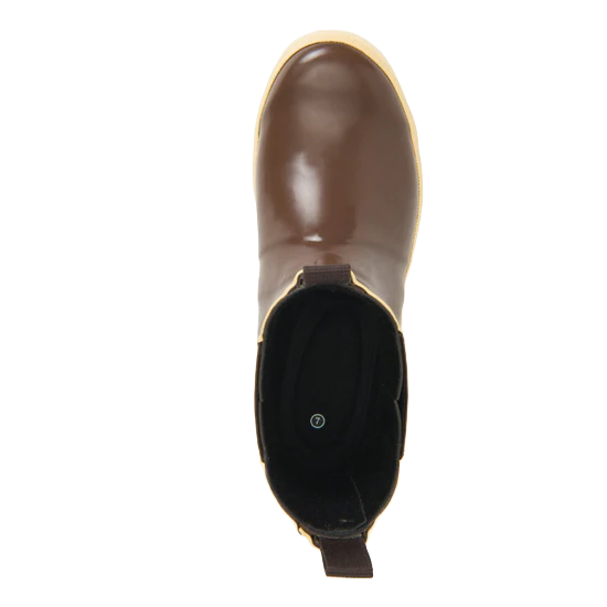 XTRATUF® Ladies Legacy Ankle Deck Brown Rubber Boots LDBW900