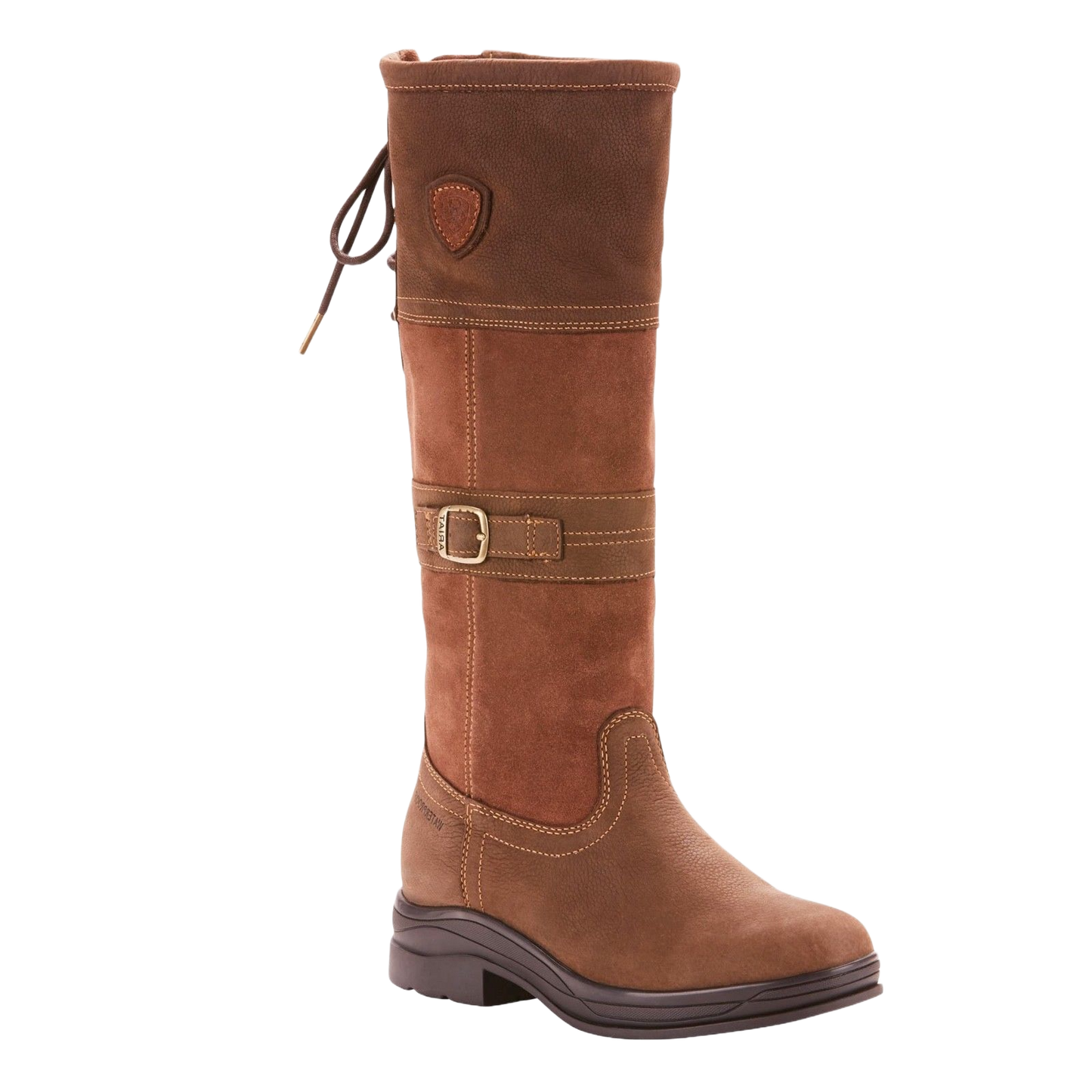 Ariat® Ladies Langdale H2O Java Brown Waterproof Tall Boots 10024982