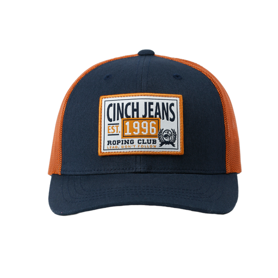 Cinch® Men's Navy Roping Club Trucker Hat MCC0110009