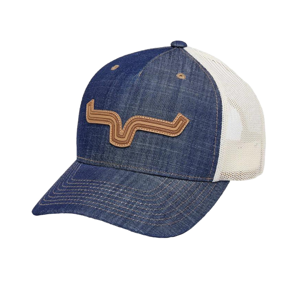 Kimes Ranch® Men's Roped LP Denim Blue Trucker Cap UHA0000110-BL101
