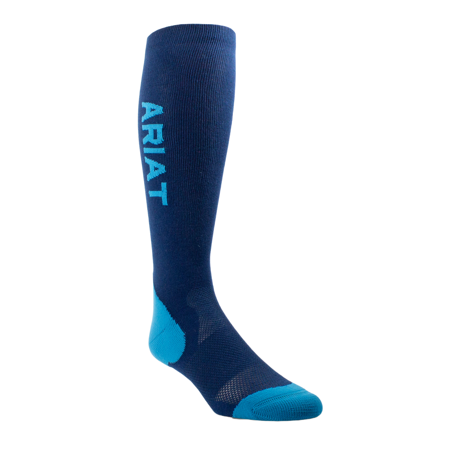 Ariat® AriatTEK Navy & Mosiac Blue Performance Socks 10043930