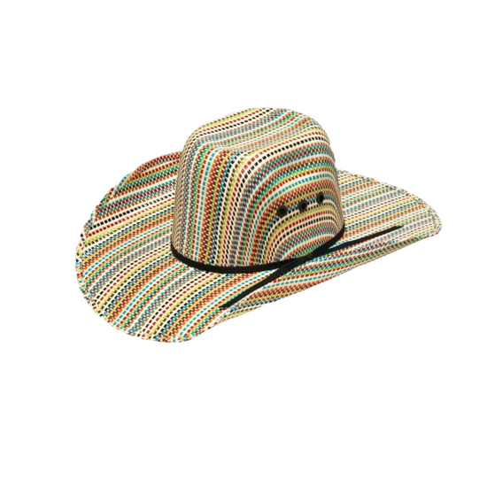 Ariat Children's Multi Color Punchy Straw Cowboy Hat A73224