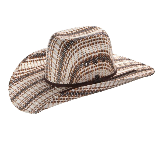 Ariat Children's Woven Brown Straw Cowboy Hat A73226