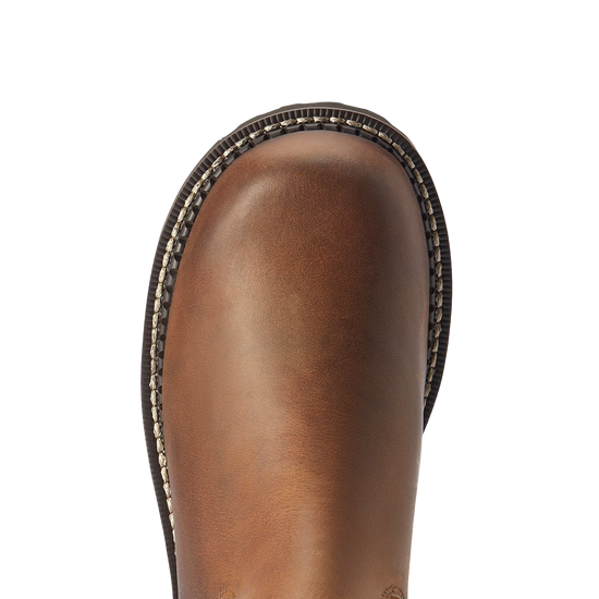 Ariat® Ladies Fatbaby® Twin Gore Tan & Leopard Ankle Boots 10042418