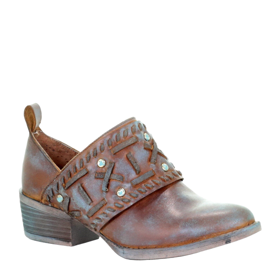 Circle G by Corral Ladies Maple Harness Bootie Shoe Q5057