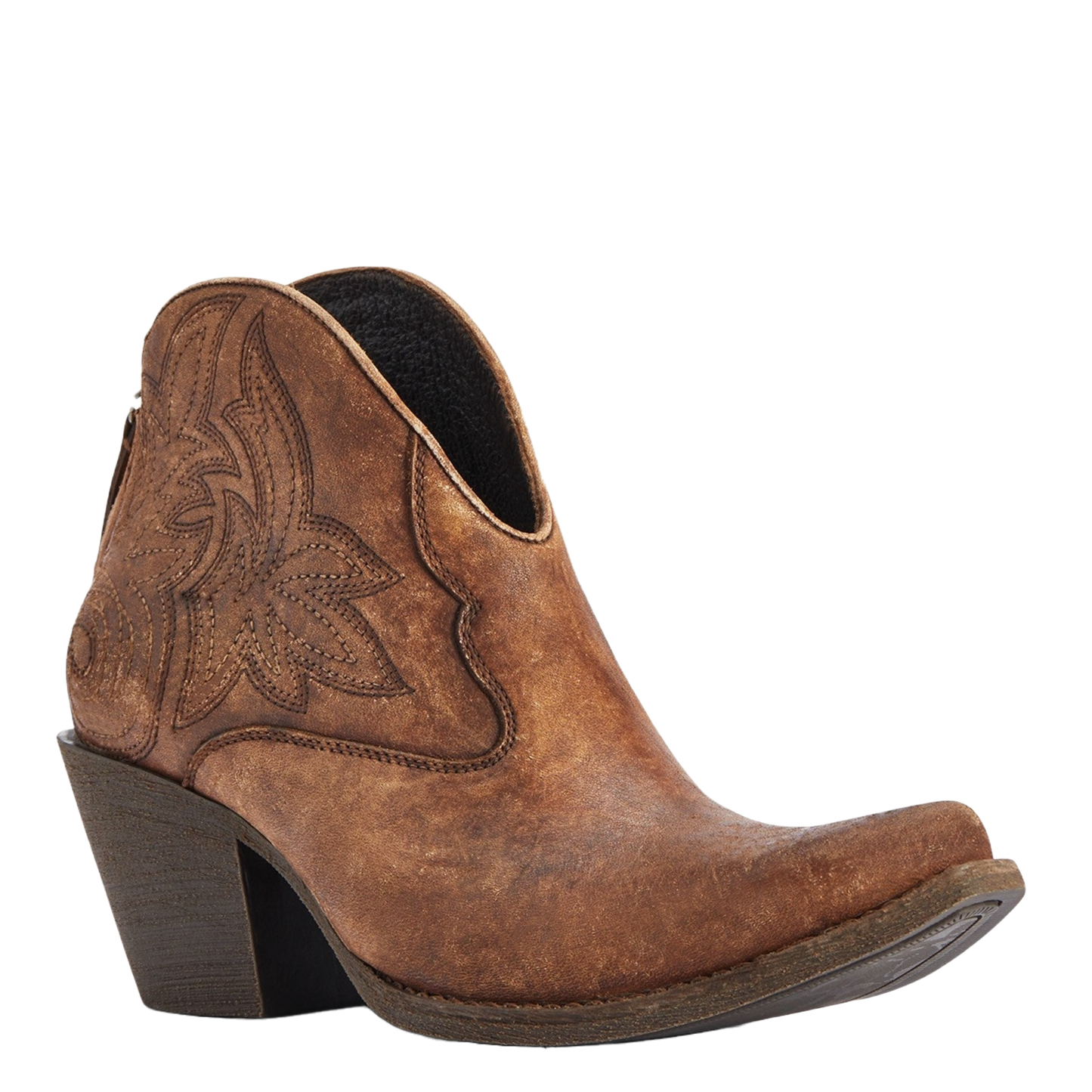Ariat® Ladies Layla Naturally Distressed Brown Booties 10042587