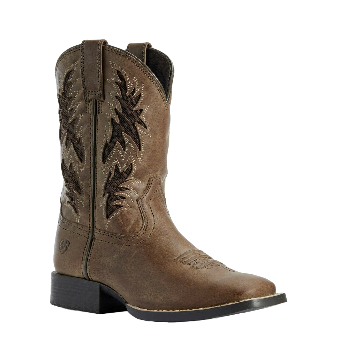 Ariat® Children's Homestead Brown Cowboy VentTEK™ Boots 10031488