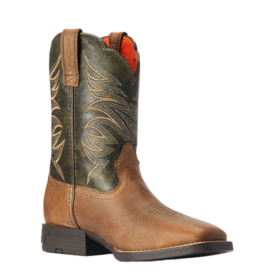 Ariat® Youth Boy's Firecatcher Distressed Brown Western Boots 10042414