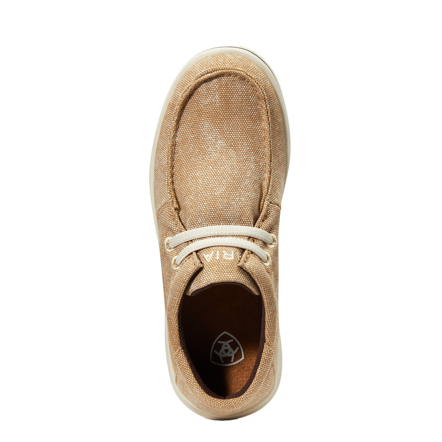 Ariat® Youth Girl's Hilo Washed Tan Canvas Slip On Shoes 10040251