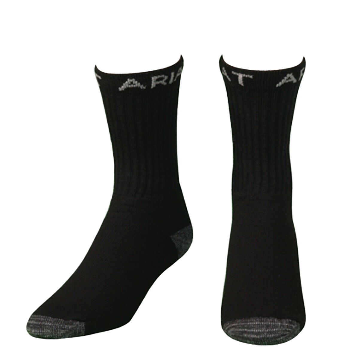 Ariat® Men's Black 3- Pack Workboot Socks A2503801