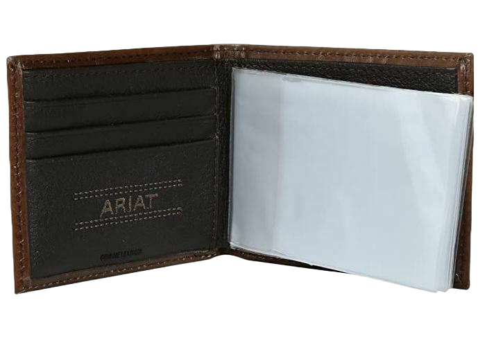 Ariat Premium Floral Embossed Bi Fold Wallet A3533002