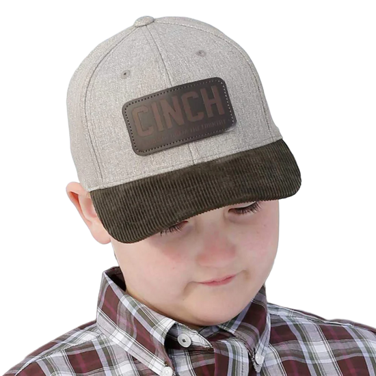 Cinch® Boy's Fitted Brown Baseball Cap MCC0627788