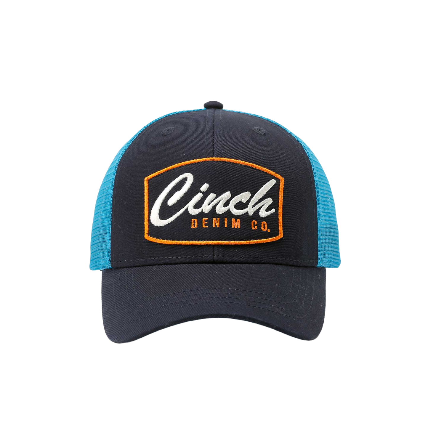 Cinch® Men's Navy Mesh Back Logo Trucker Cap MCC0511017