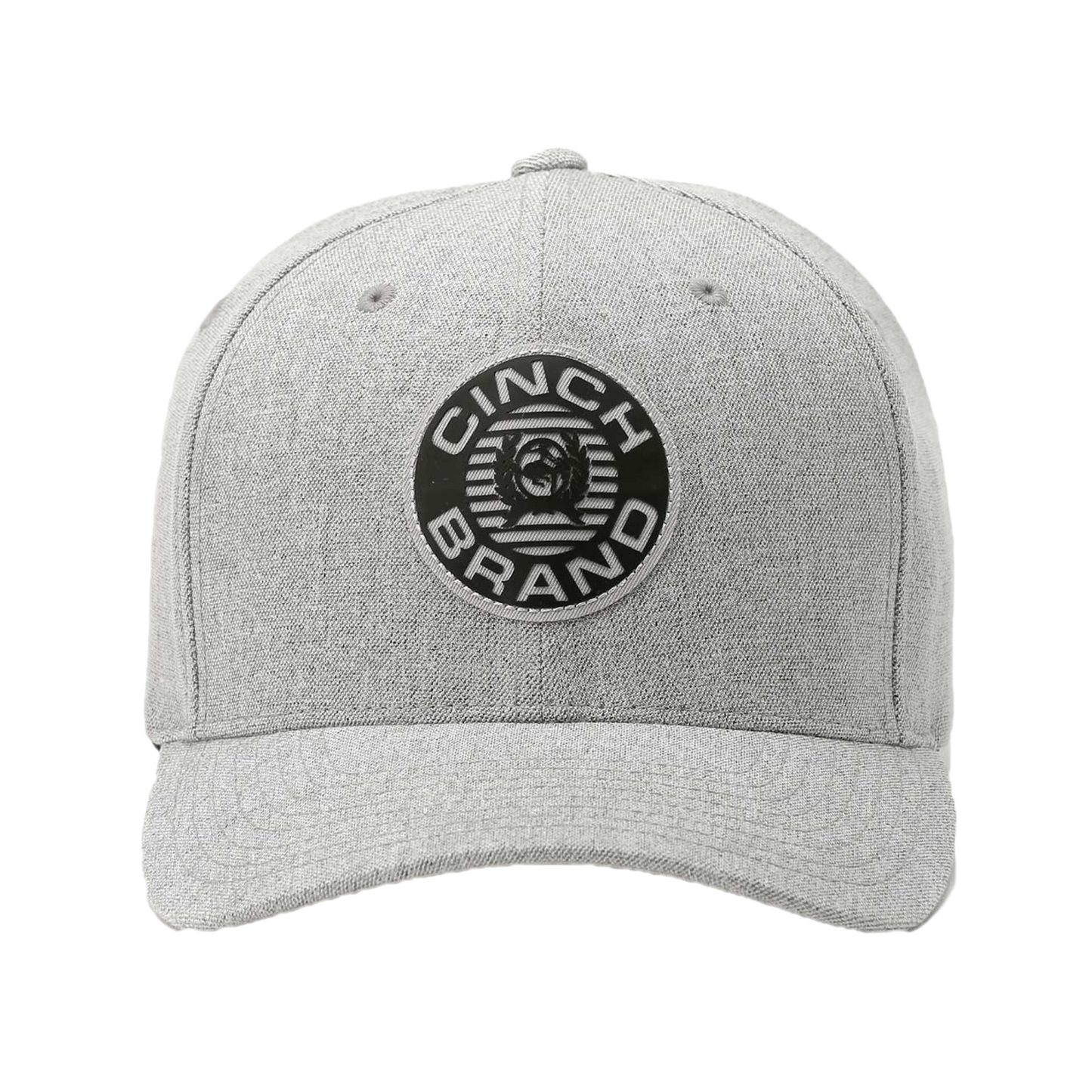 Cinch® Unisex Heather Grey Logo Flex Fit Cap MCC0627784 - Wild West Boot Store