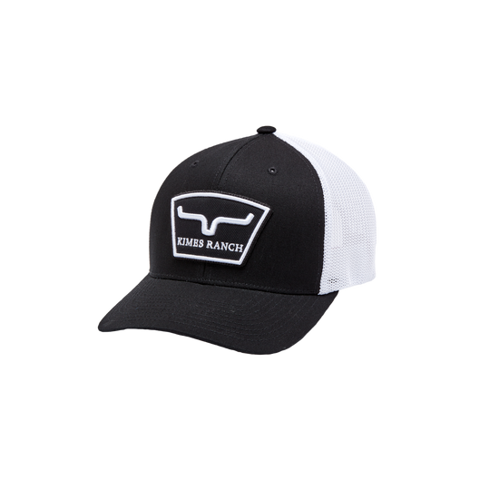 Kimes Ranch Hardball Black Trucker Hat KR019-BLK