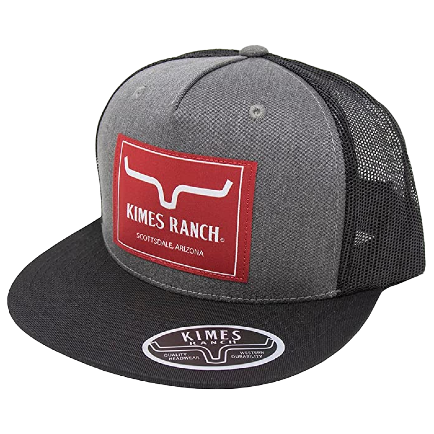 Kimes Ranch Men's Blaster Charcoal Trucker Cap F22-202060