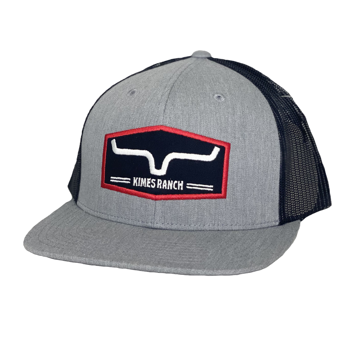 Kimes Ranch Men's Replay Snapback Heather Grey Trucker Hat UHA0000006-GY012