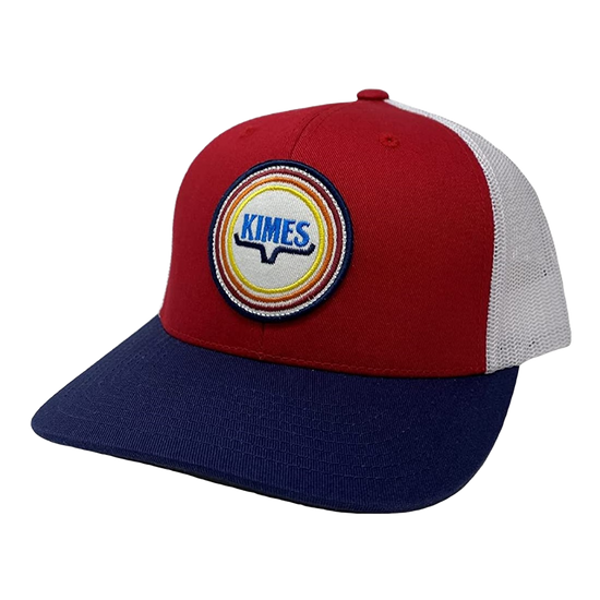 Kimes Ranch Supersonic Red Snapback Hat KR718-RED