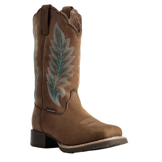 Ariat Ladies Hybrid Rancher Waterproof 400g Leather Boots 10029728