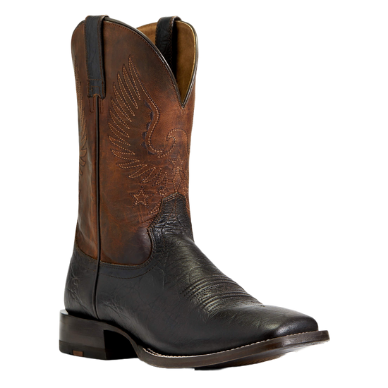 Ariat Men's Circuit Eagle Real Brown Square Toe Boots 10040240