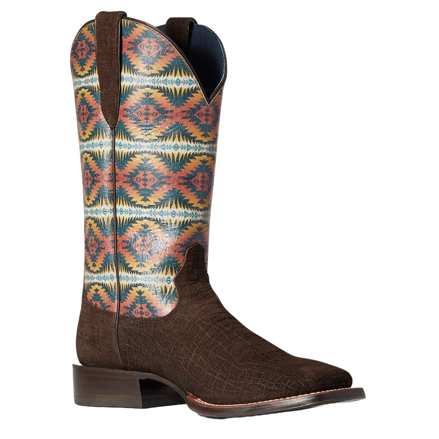 Ariat Men's Pendleton Circuit Dark Coffee Night Dance Boot 10038228