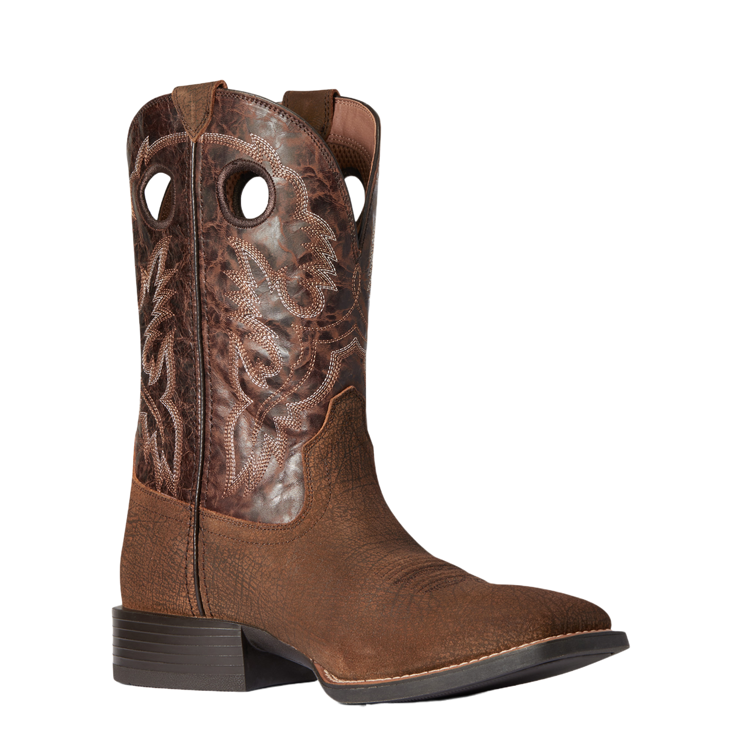 Ariat Men's Sport Buckout Rough Ginger Rusted Iron Boots 10038502