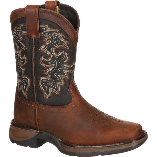 Durango Youth Tan & Black Western Boots DWBT050