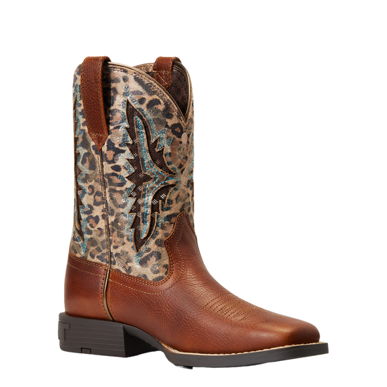 Ariat® Children's Koel VenTEK™ Spiced Cedar Square Toe Boots 10040258