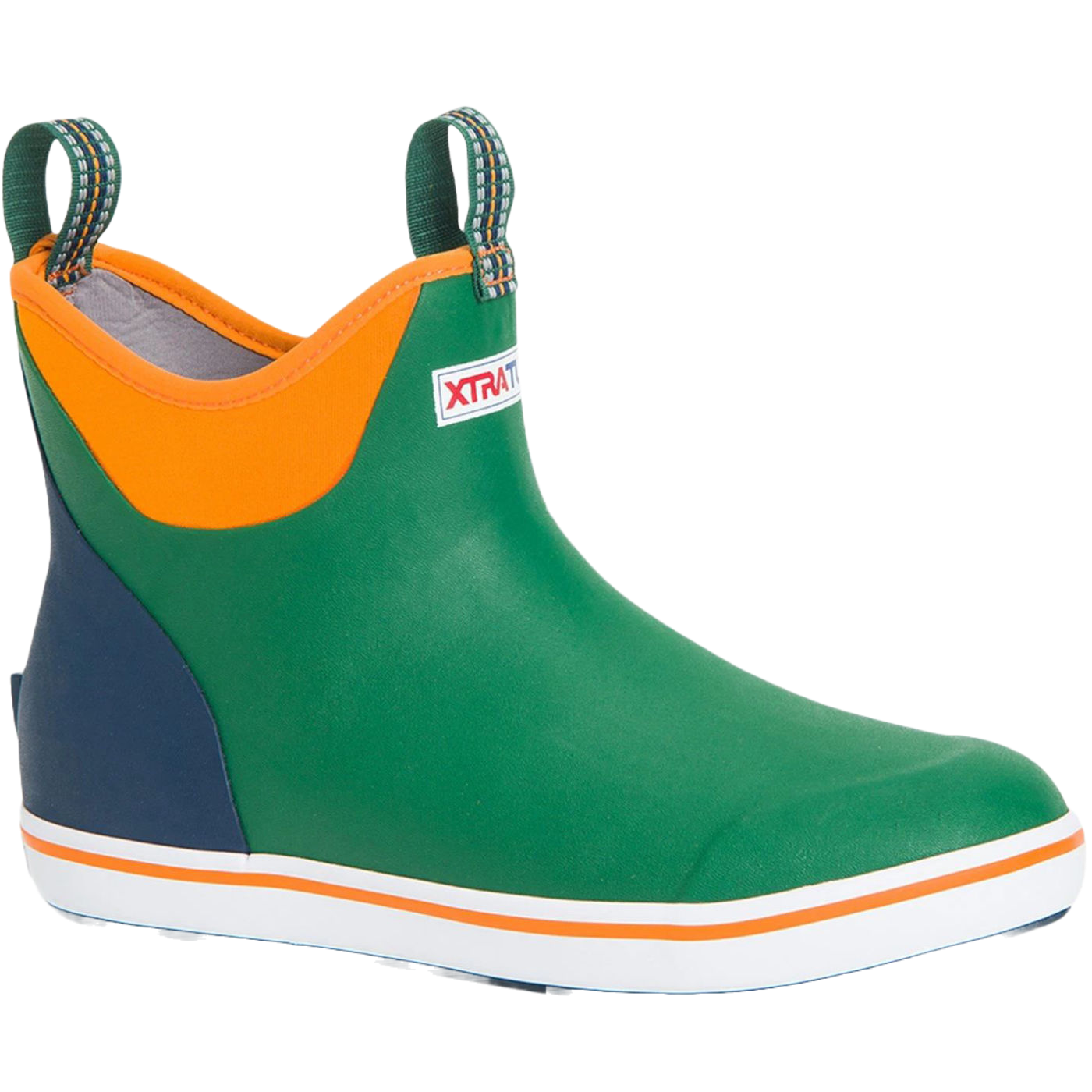XTRATUF Men's Buoy Dark Green Ankle Deck Boot XMAB307
