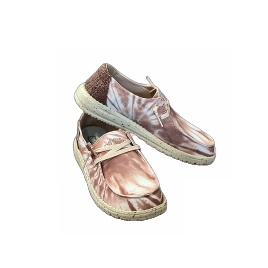 Hey Dude® Wendy Youth Tie Dye Rose Slip On Shoes 130125061