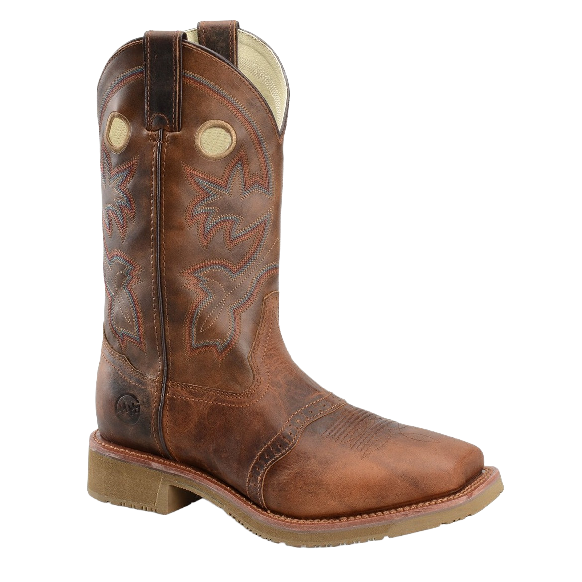 Double H Men's Brown Wide Square Toe ICE™ Roper Boot DH5134