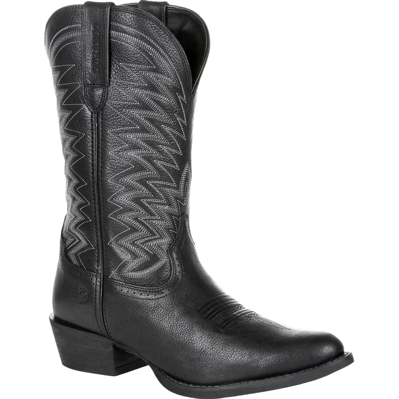Durango Men's Rebel Frontier Distressed Black R- Toe Boots DDB0241
