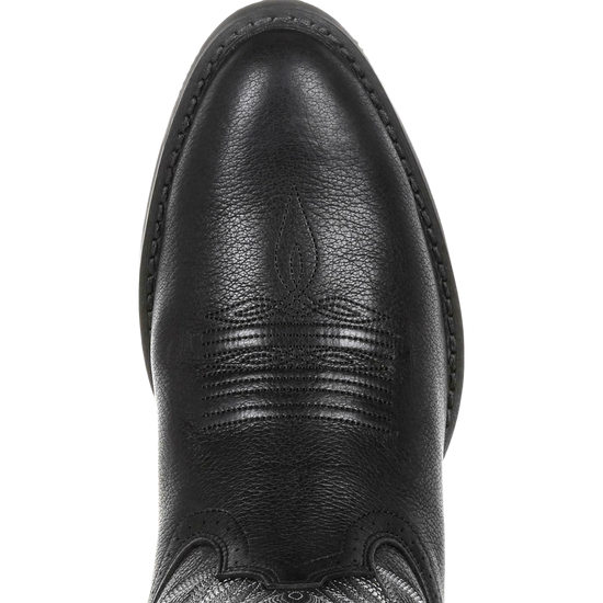 Durango Men's Rebel Frontier Distressed Black R- Toe Boots