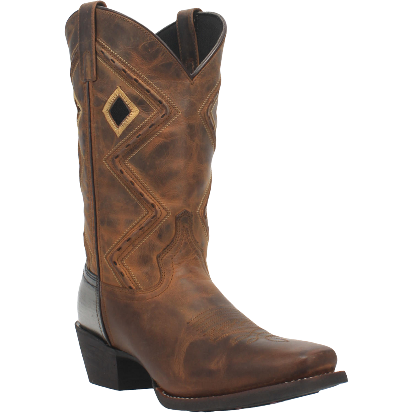 Laredo Men's Faber 12" Cowboy Square Toe Leather Boots 68329