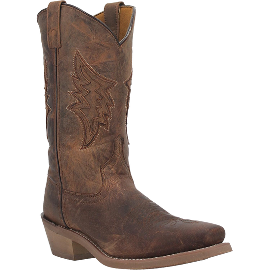 Laredo Men's Nico Taupe Brown Square Toe Boots 68398