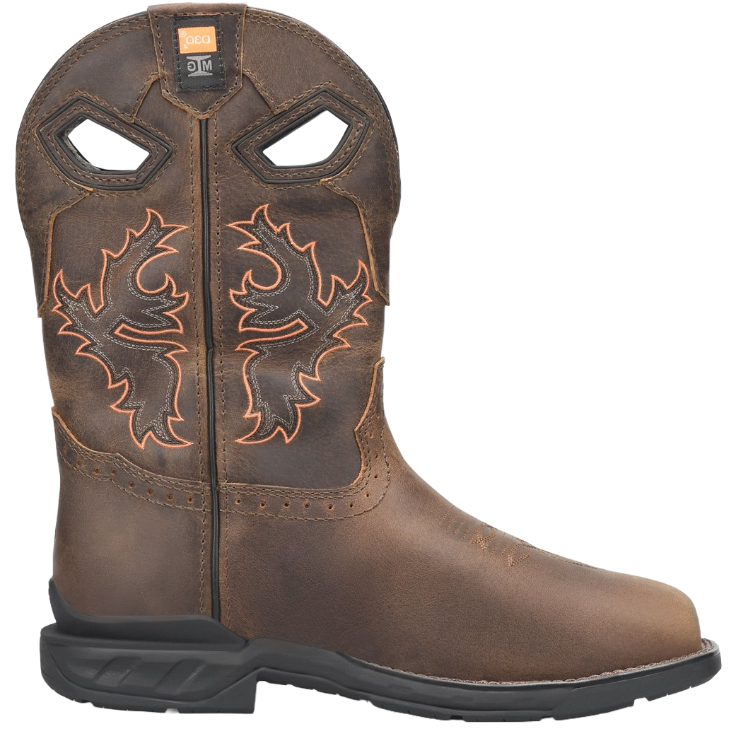 Double H® Men's REDEEMER 11" Wide Square Toe Roper Boots DH5379