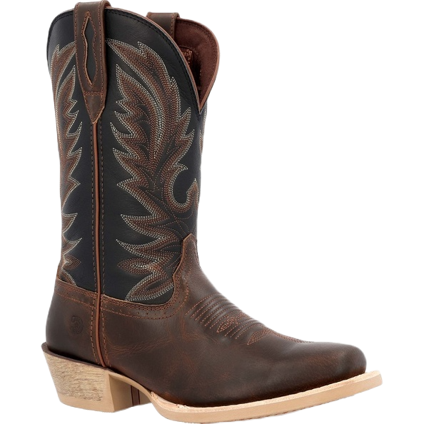 Durango Men's Rebel Pro Black & Brown Western Leather Boots DDB0419