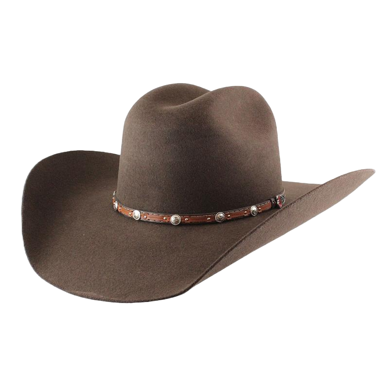 Justin Buster 2X Chocolate Premium Wool Cowboy Hat JF0230BUST CHOC